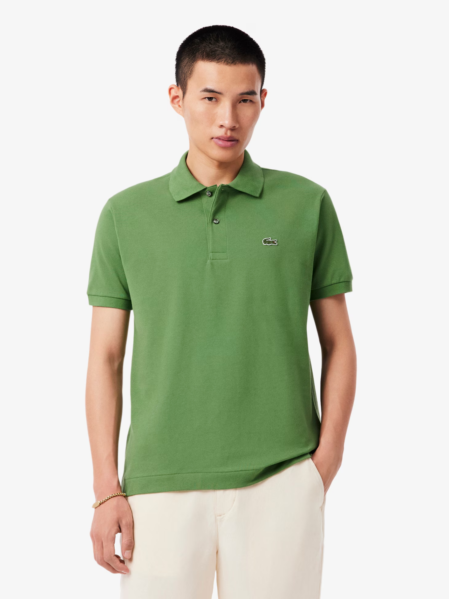 LACOSTE Classic Fit L.12.12 Original Polo Shirt Green