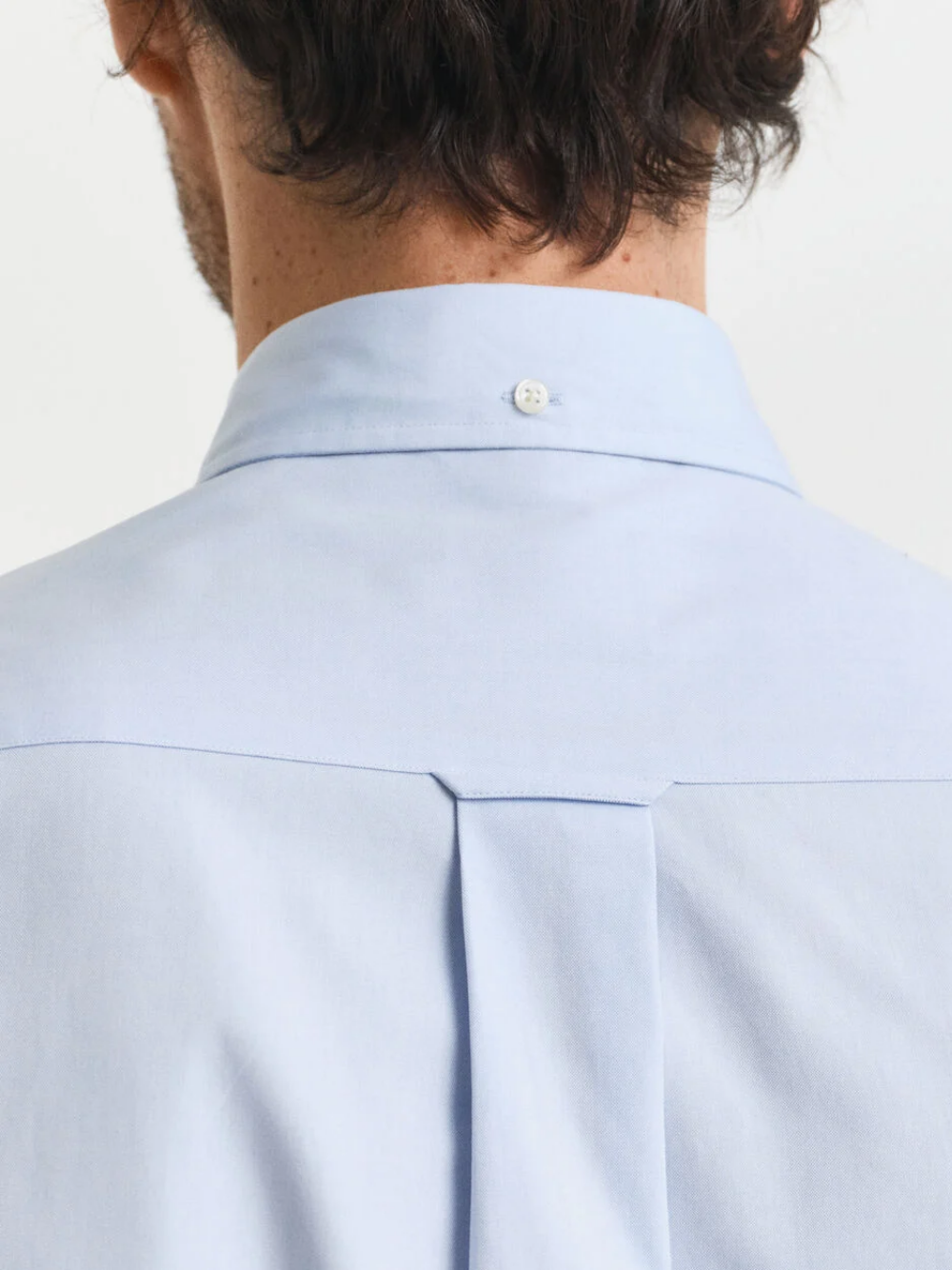GANT Regular Fit Pinpoint Oxford Shirt Light Blue