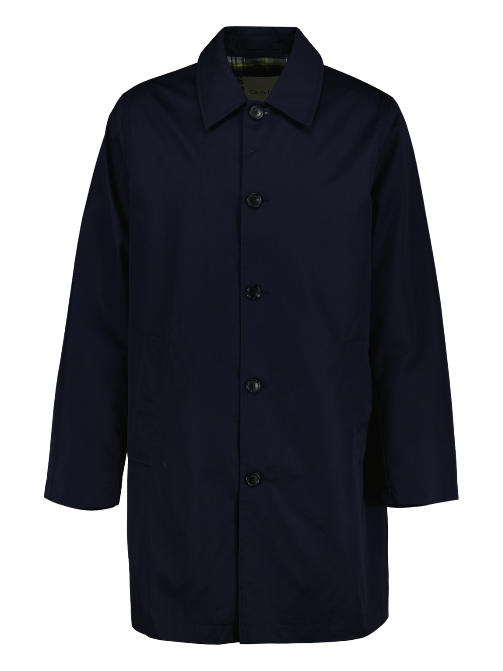 GANT Cotton Blend Car Coat Evening Blue