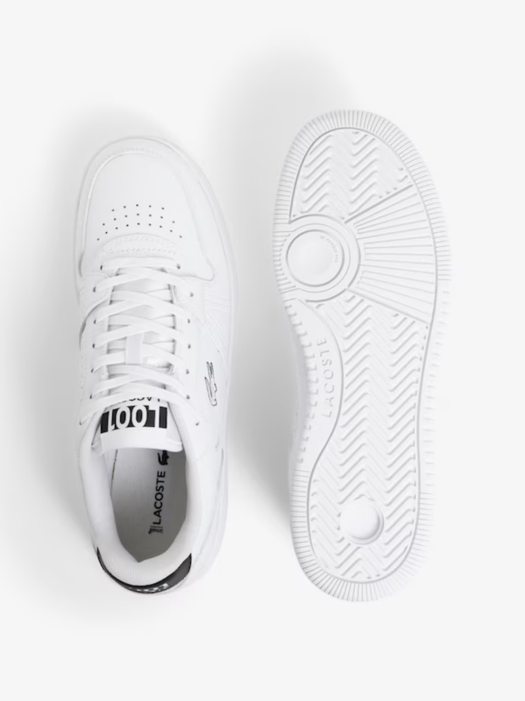 LACOSTE L001 Set Leather Sneakers White/Black