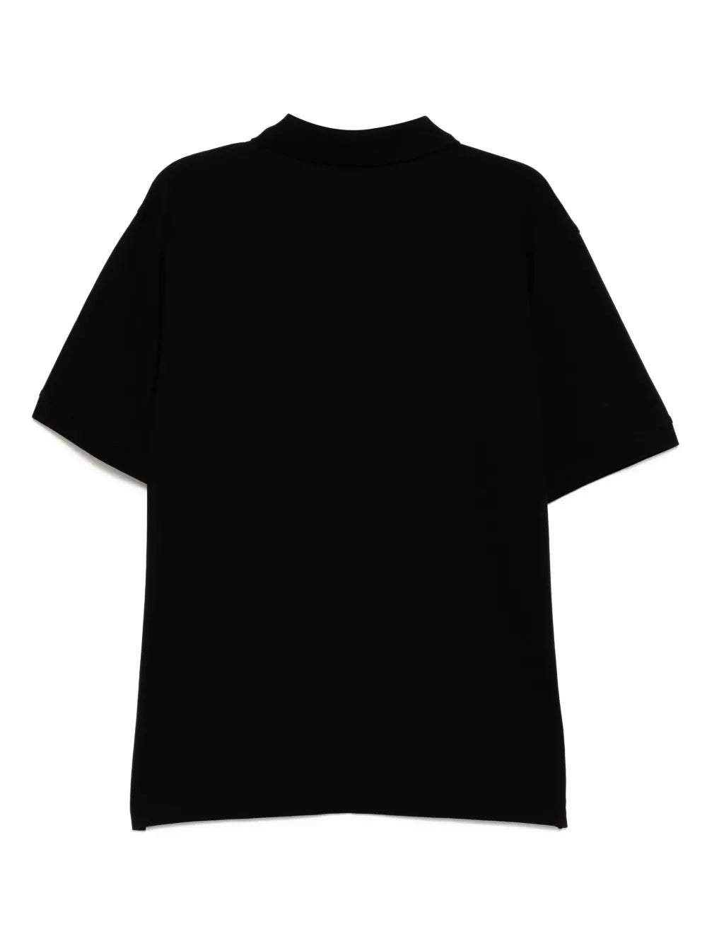 HUGO Dignipolo Logo Graphic Print Polo Shirt Black