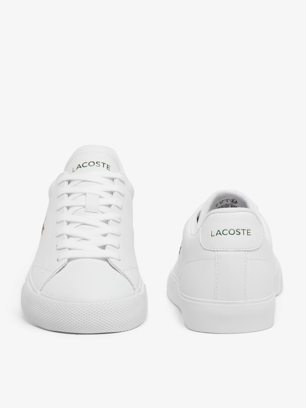 LACOSTE WOMEN Lerond Set Leather Sneakers White