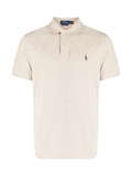 RALPH LAUREN The Iconic Mesh Polo Shirt Expedition Dune Heather