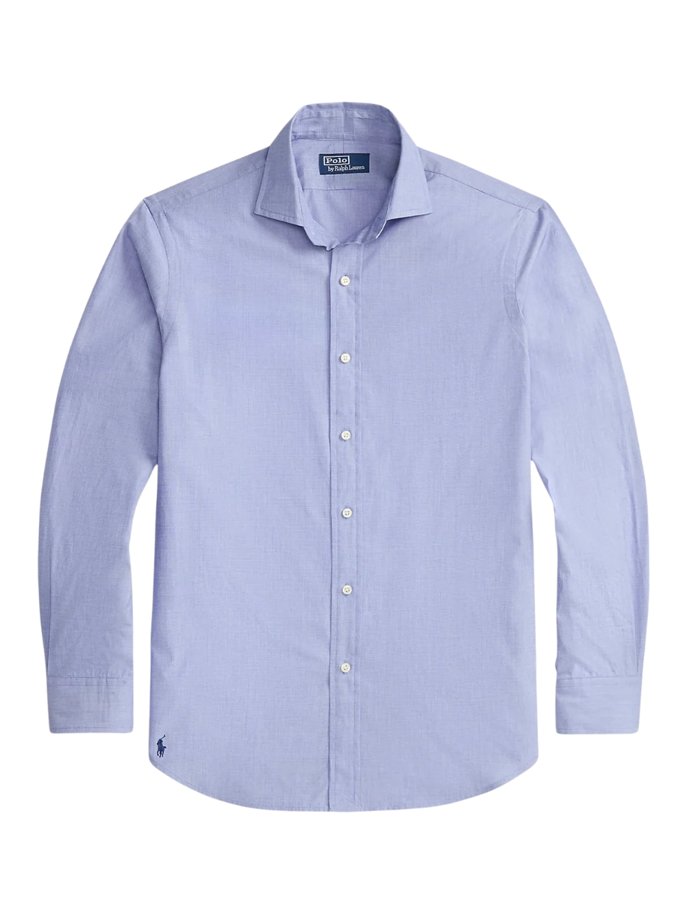 RALPH LAUREN Classic Fit End-On-End Shirt Navy