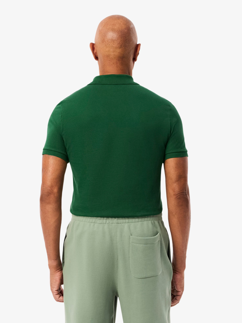 LACOSTE Slim Fit L.12.12 Piqué Polo Shirt Pine Green