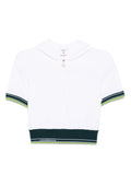 CASABLANCA WOMEN Hippie Tennis Hood Top White