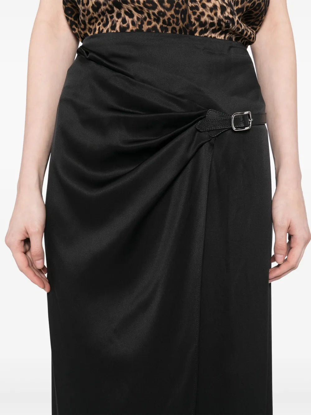 TOM FORD WOMEN Silk Skirt Black