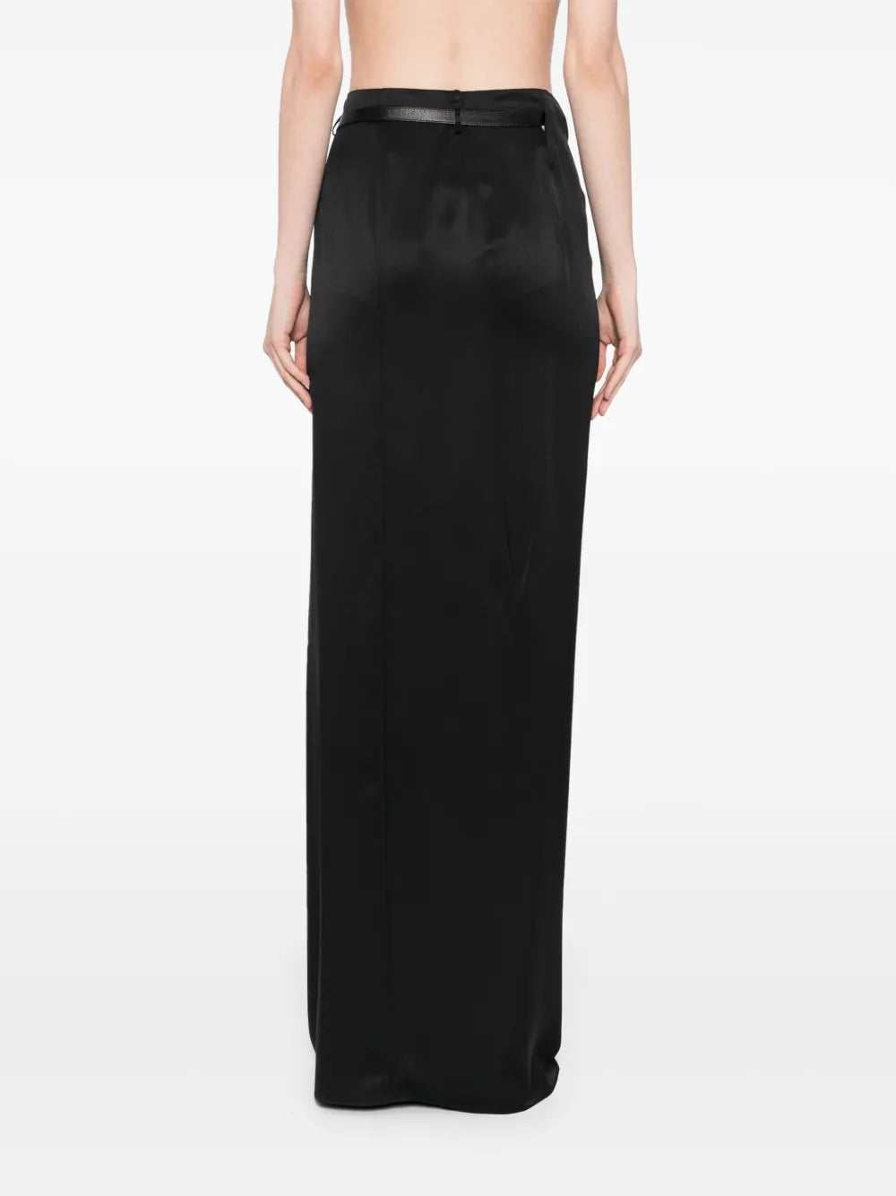 TOM FORD WOMEN Silk Skirt Black