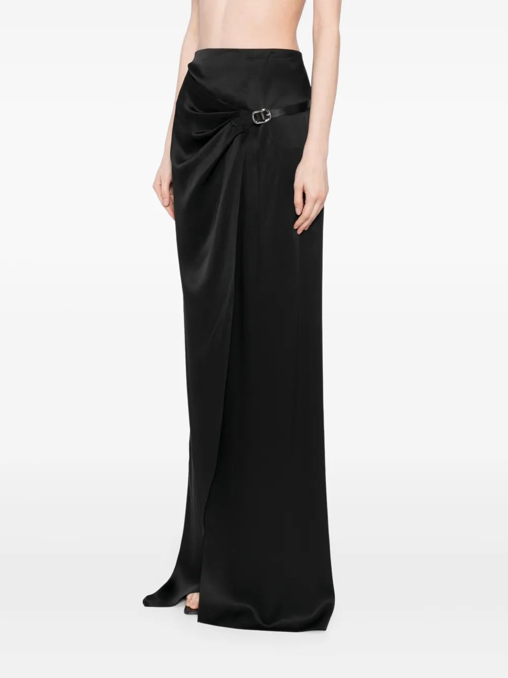 TOM FORD WOMEN Silk Skirt Black