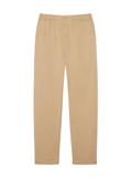 LACOSTE Regular Fit Cotton Twill Chino Pants Beige