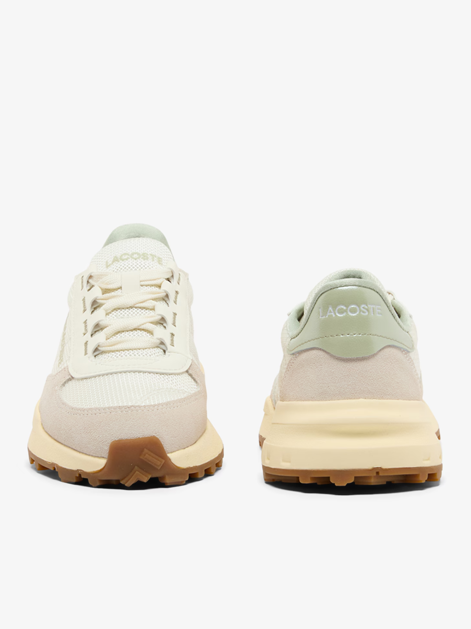 LACOSTE WOMEN Elite Active Evo Sneakers White/Light Khaki