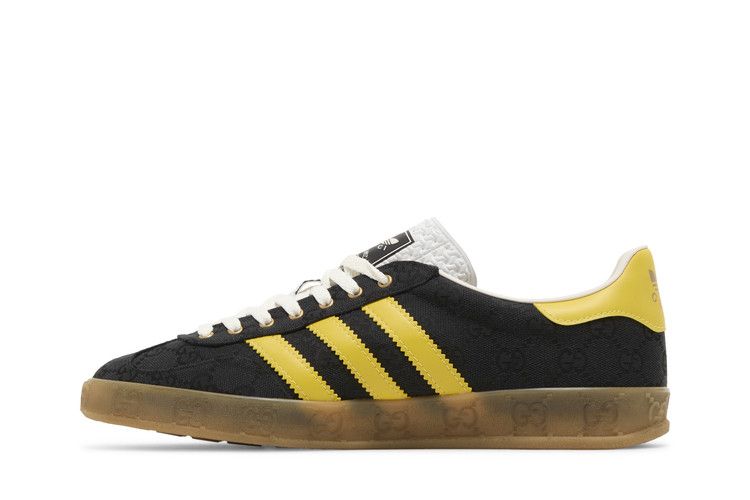 adidas x Gucci Gazelle Black GG Monogram
