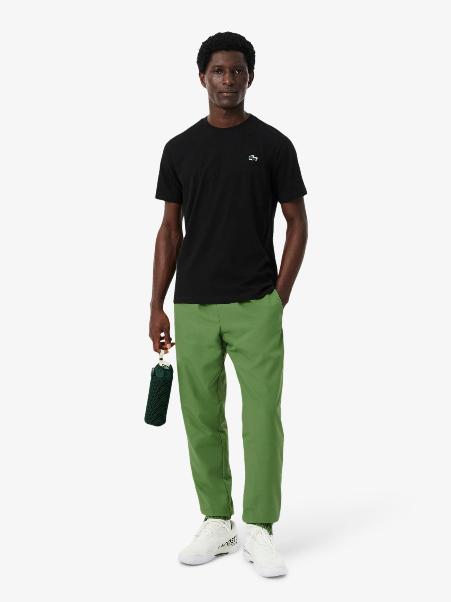 LACOSTE Sport Lightweight Sweatpants Lime Green
