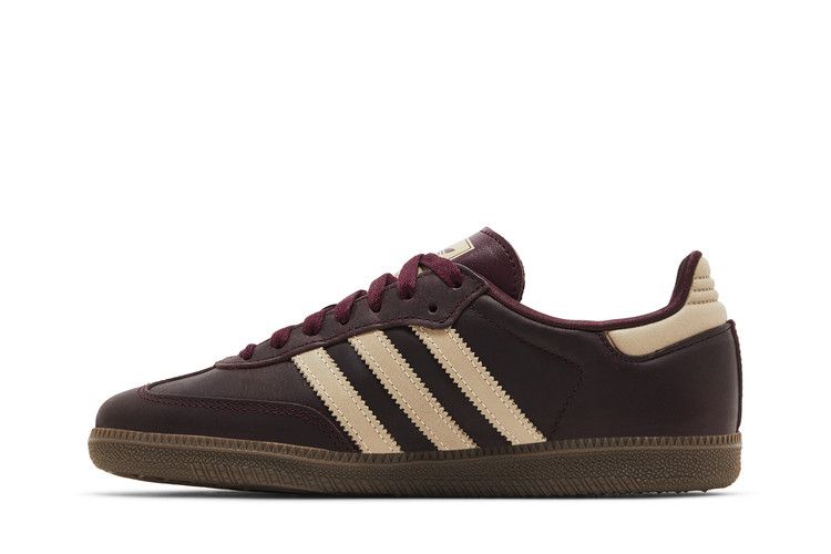 adidas Samba OG Maroon Crystal Sand (Women's)