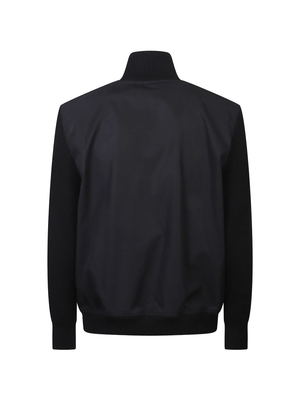 STONE ISLAND Flap-pocket Panelled Jacket Black