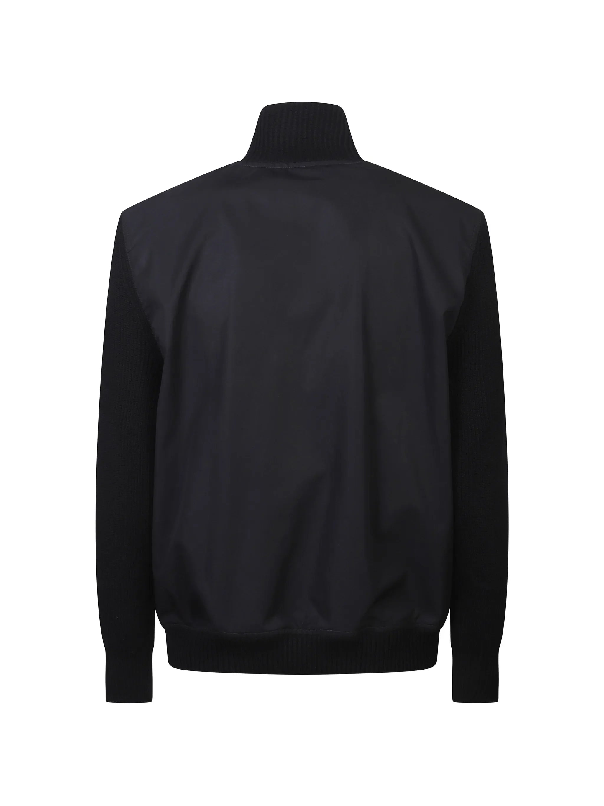STONE ISLAND Flap-pocket Panelled Jacket Black