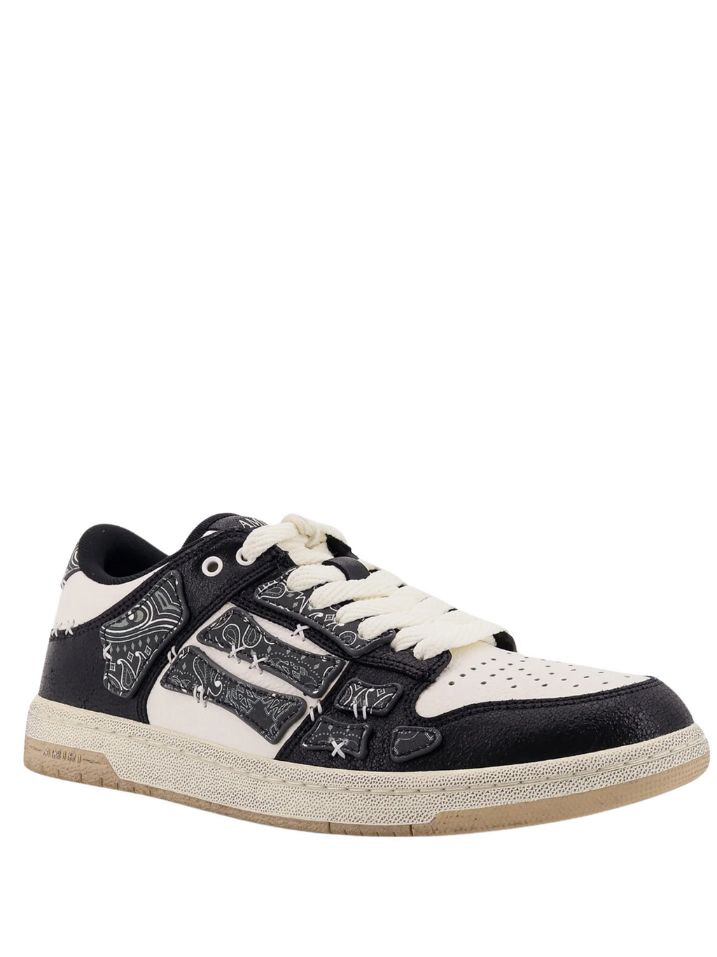 AMIRI Bandana Skel Top Low Black