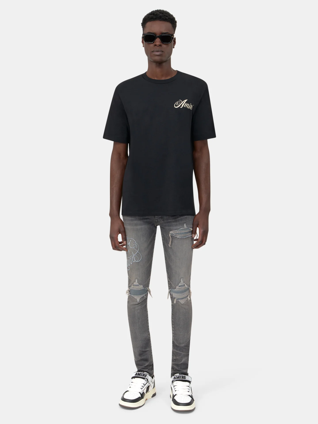 AMIRI Hollywood MX1 Jeans Steel Grey