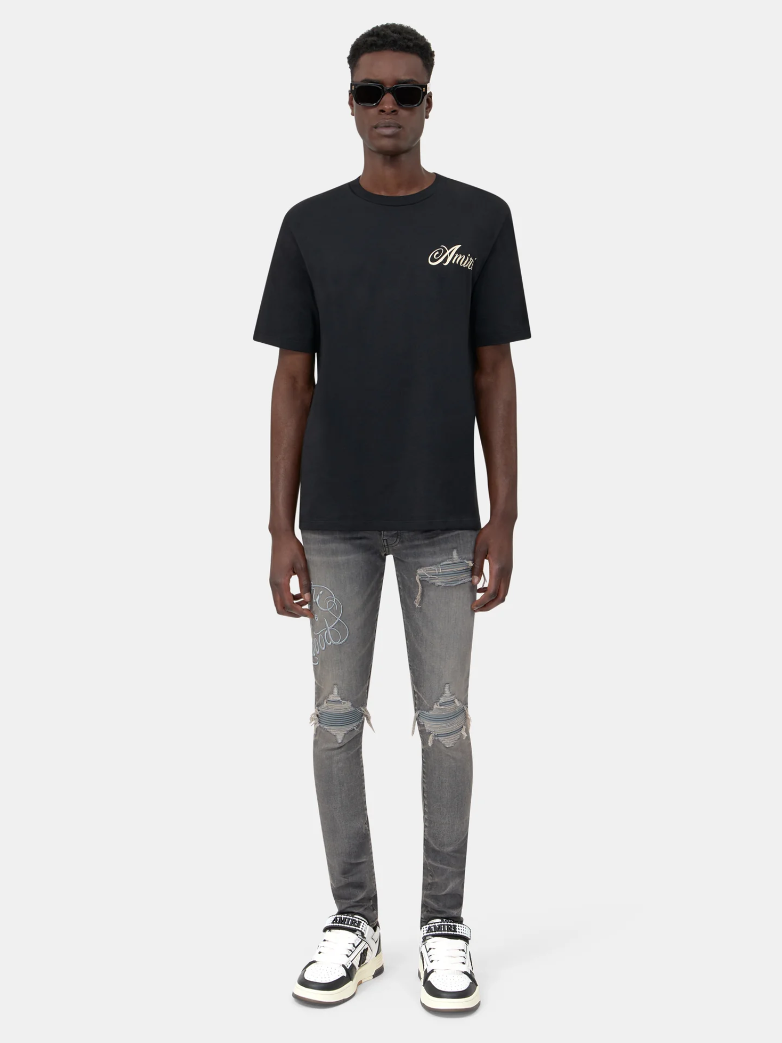 AMIRI Hollywood MX1 Jeans Steel Grey