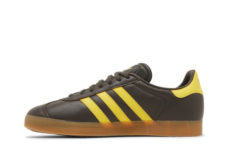 adidas Gazelle Shadow Olive Yellow Gum