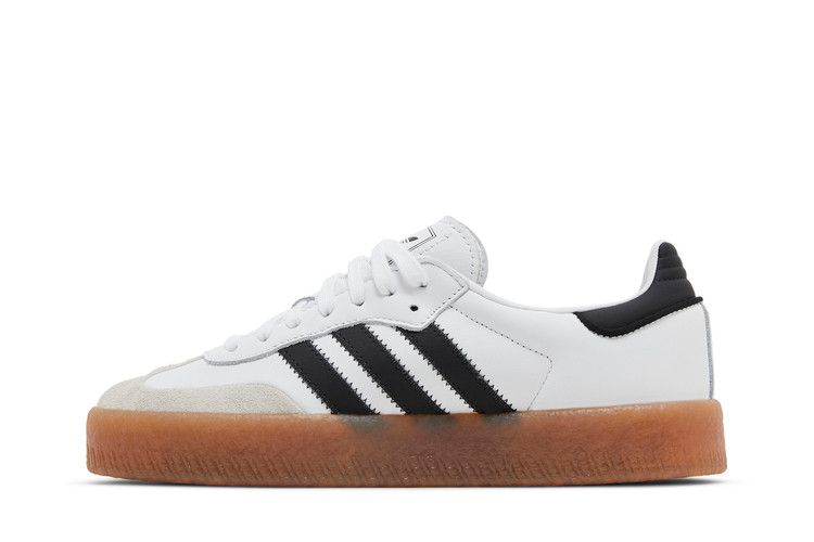 adidas Sambae Cloud White Metallic Gold (Women's)