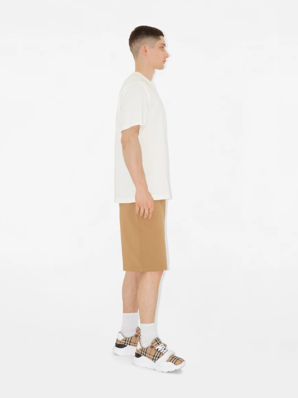 BURBERRY Regis Low Top Sneakers Archive Beige