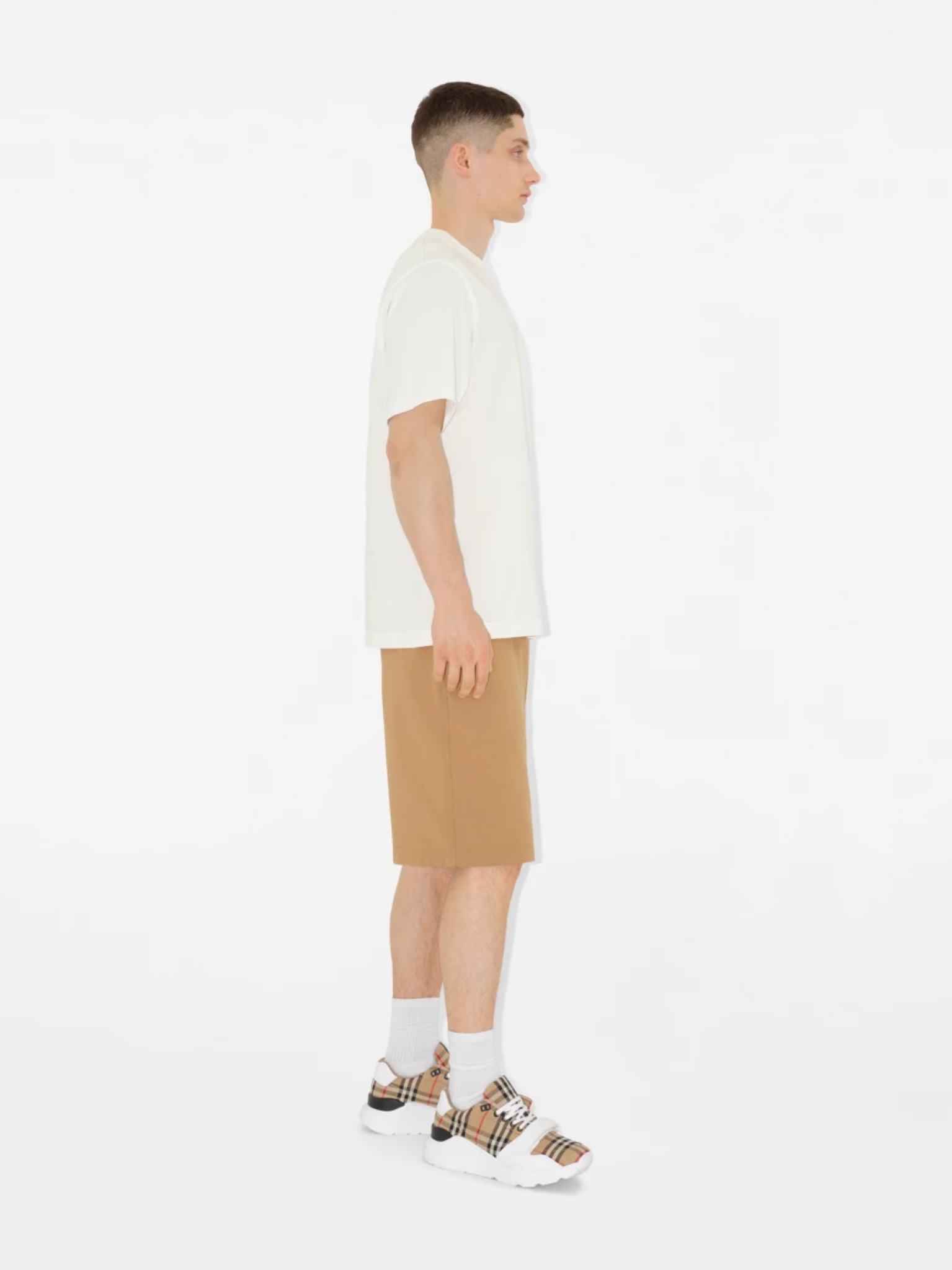 BURBERRY Regis Low Top Sneakers Archive Beige