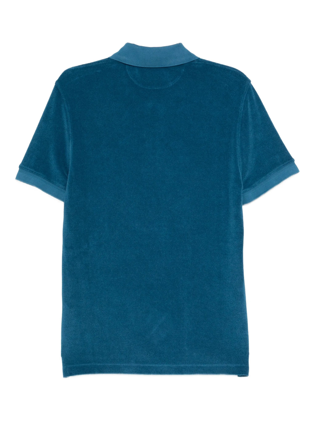 TOM FORD Towelling-finish Polo Shirt Blue