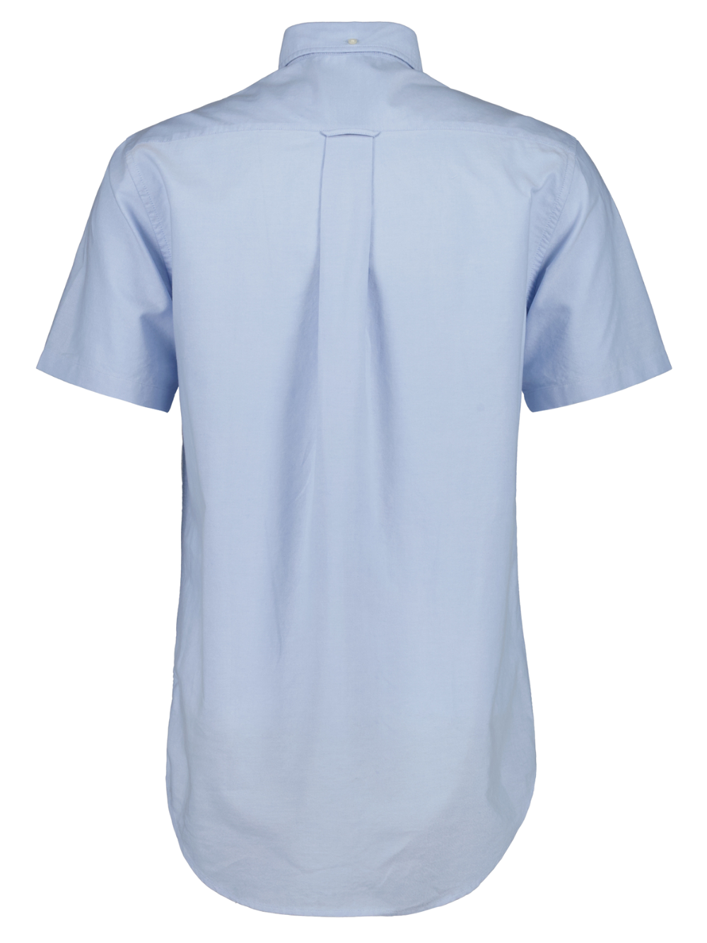 GANT Regular Fit Classic Oxford Short Sleeve Shirt Light Blue