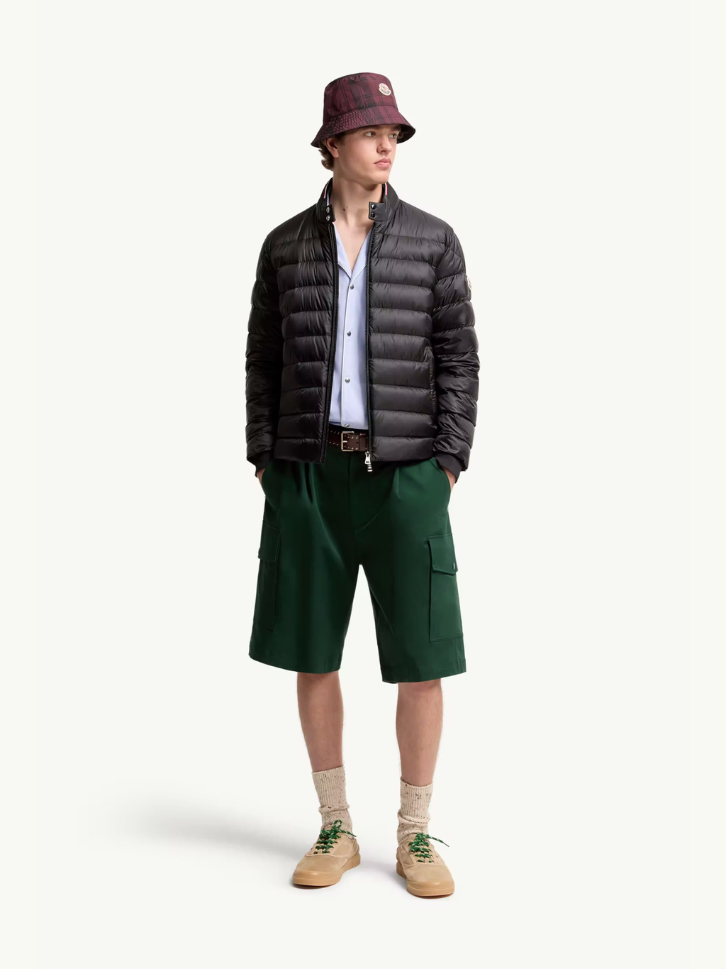 MONCLER Rigel Short Down Jacket Black