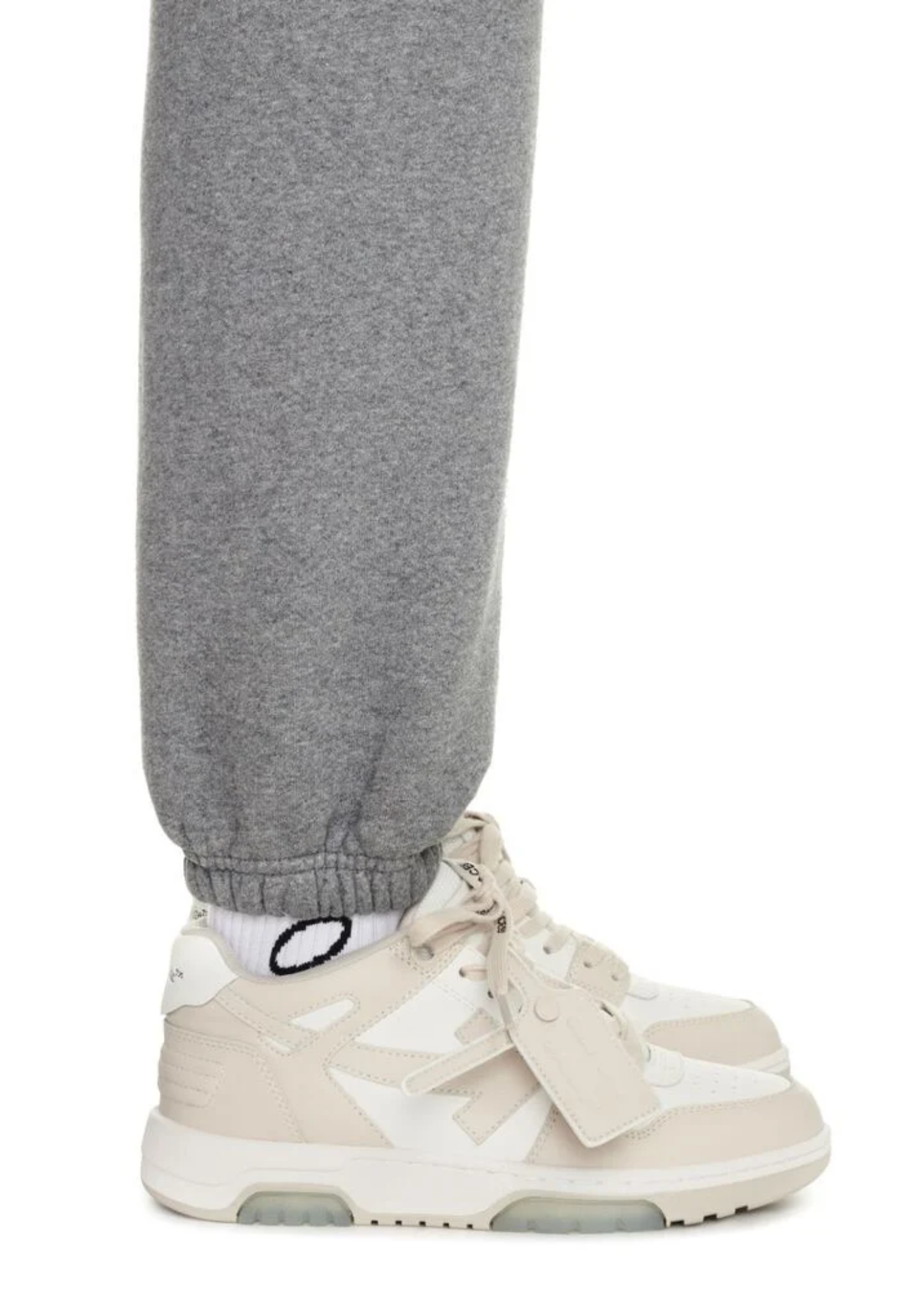 OFF WHITE WOMENS Out Of Office Sneakers White/Beige