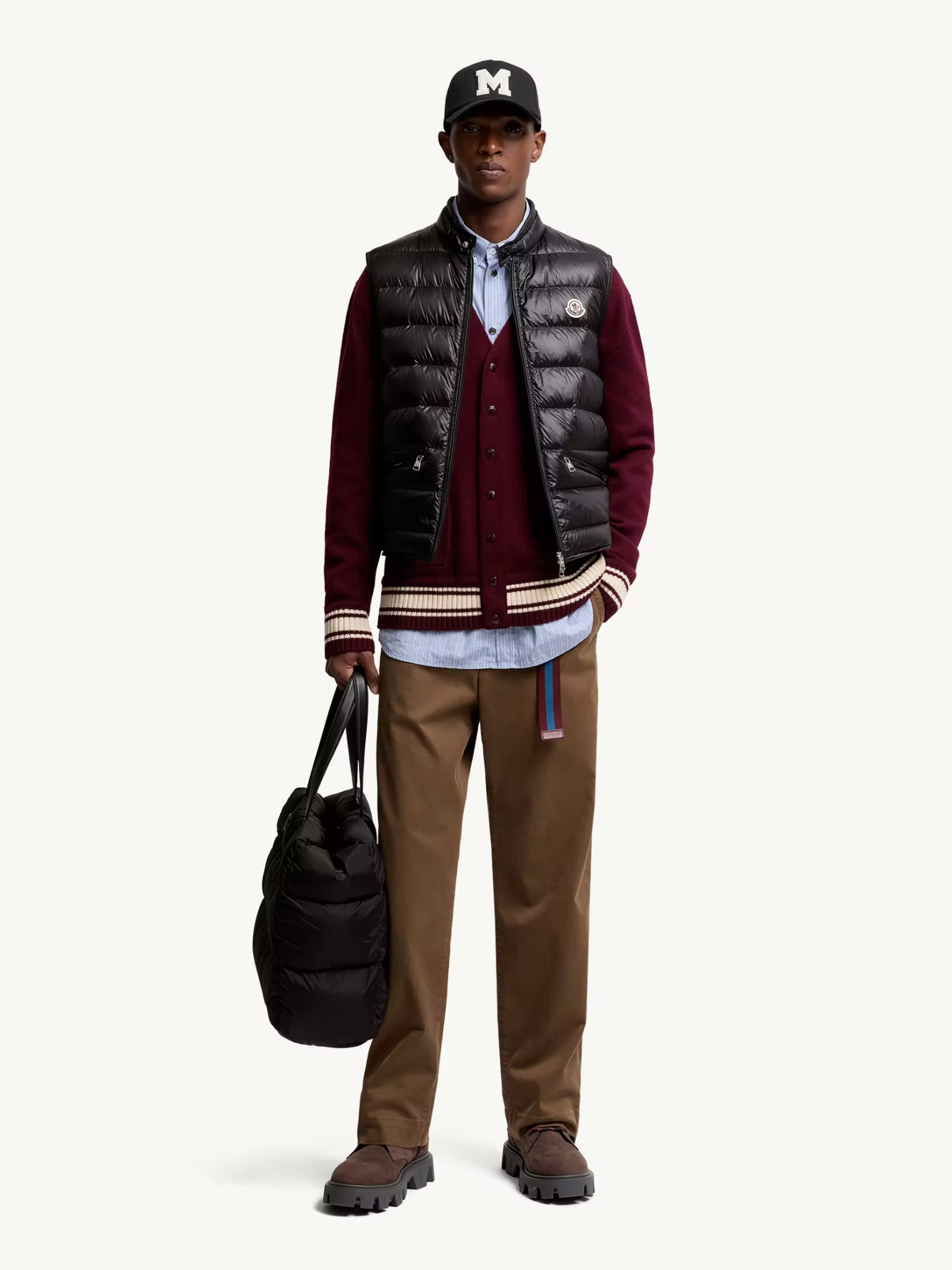 MONCLER Gui Packable Down Gilet Black
