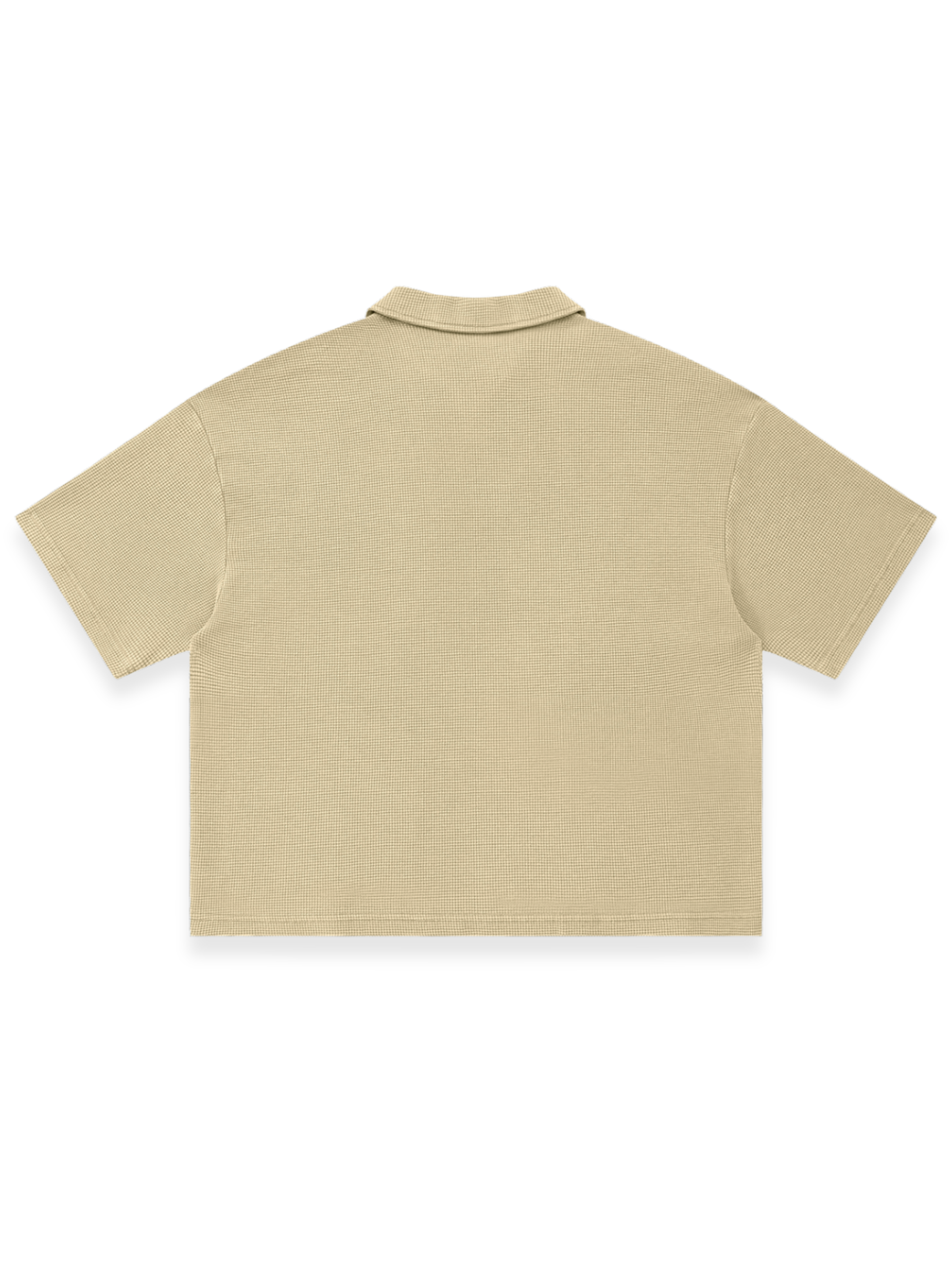 RUNDLE L'Enova Boxy Polo Shirt Tan