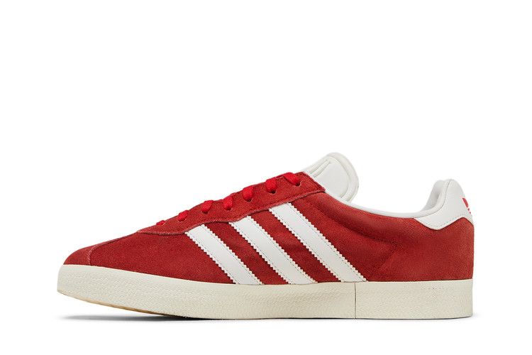 adidas Gazelle Super Red White Gold