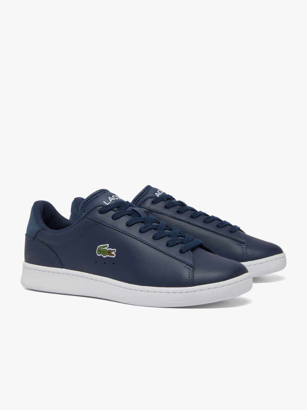 LACOSTE Carnaby Set Leather Sneakers Navy/White