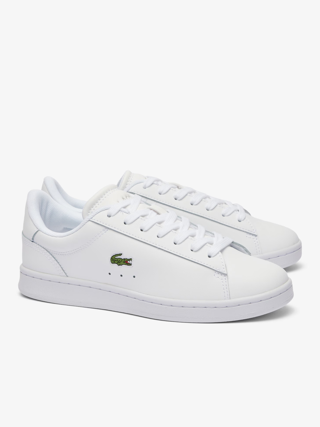 LACOSTE WOMEN Carnaby Set Leather Sneakers White