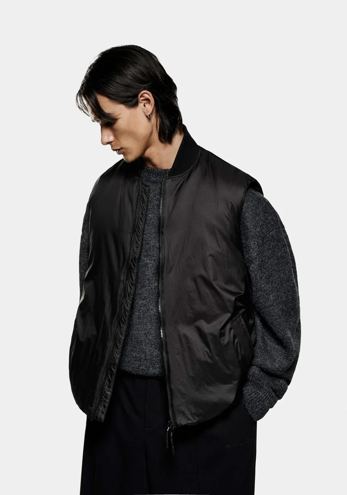 MKI MIYUKI ZOKU Insulated Loft Vest Black
