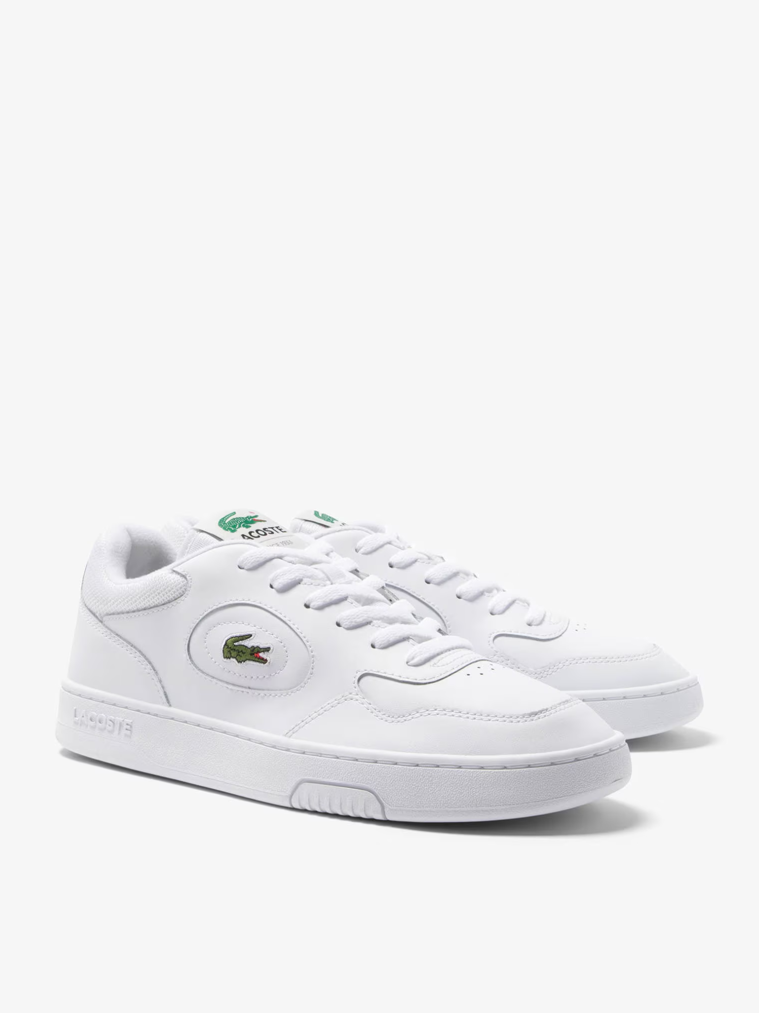 LACOSTE Lineset Leather Sneakers White/White