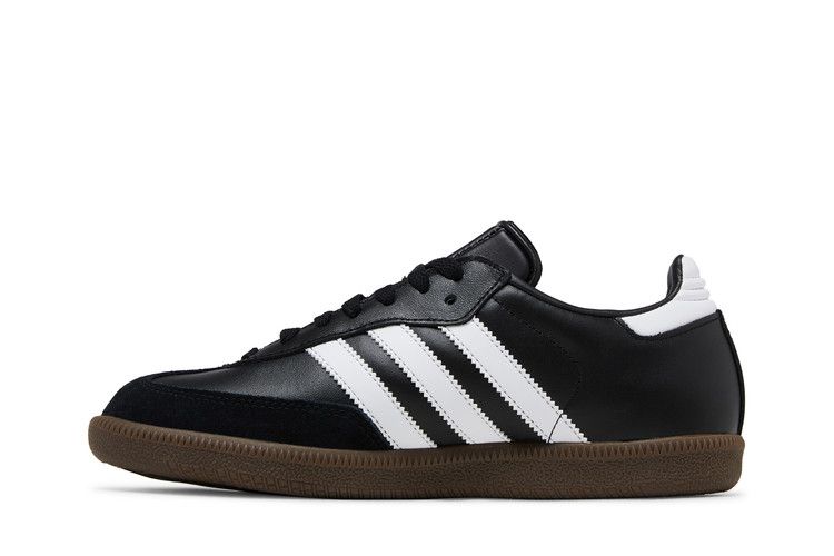 adidas Samba Leather Black White