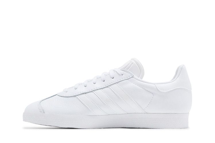 adidas Gazelle White/White-Gold Metallic