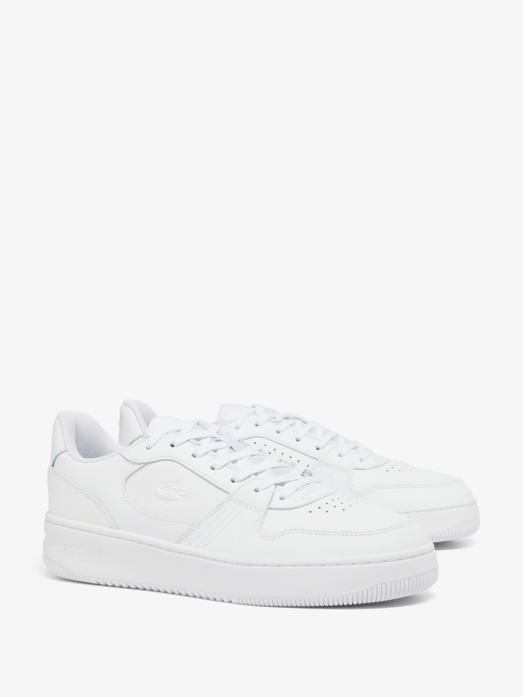 LACOSTE L001 Set Leather Sneakers White