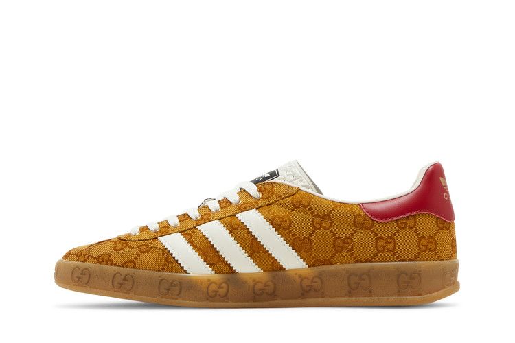 adidas Gazelle Gucci Original GG Beige Brown