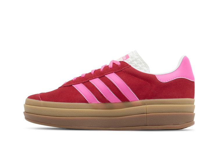 adidas Gazelle Bold Collegiate Red Lucid Pink (Women's)