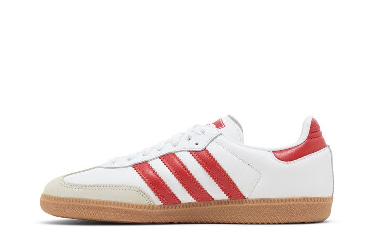 adidas Samba OG White Solar Red Gum (Women's)