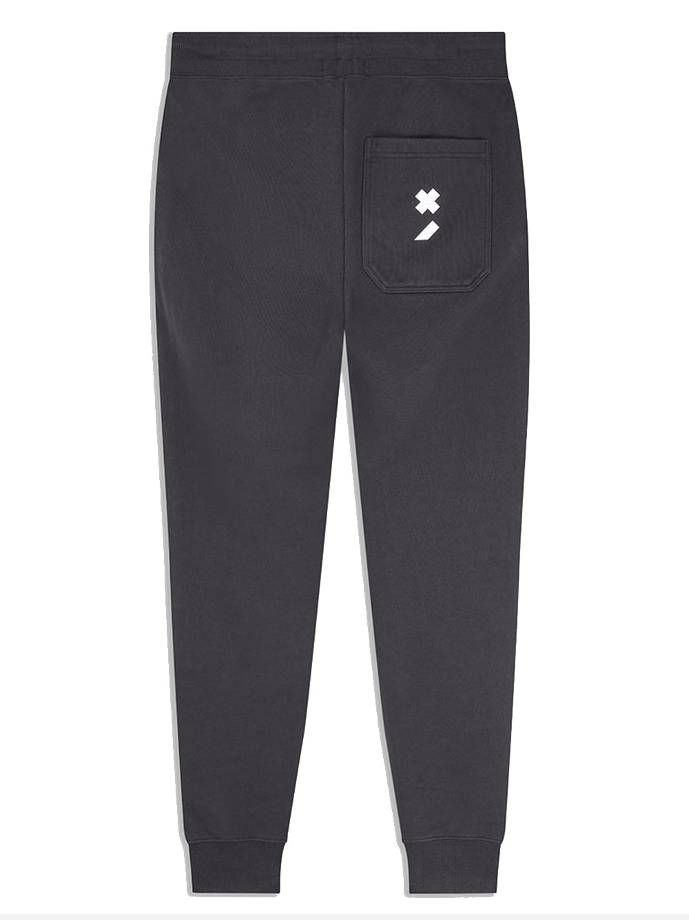 WHITE NOISE Classic Logotype Cotton Sweatpants Black