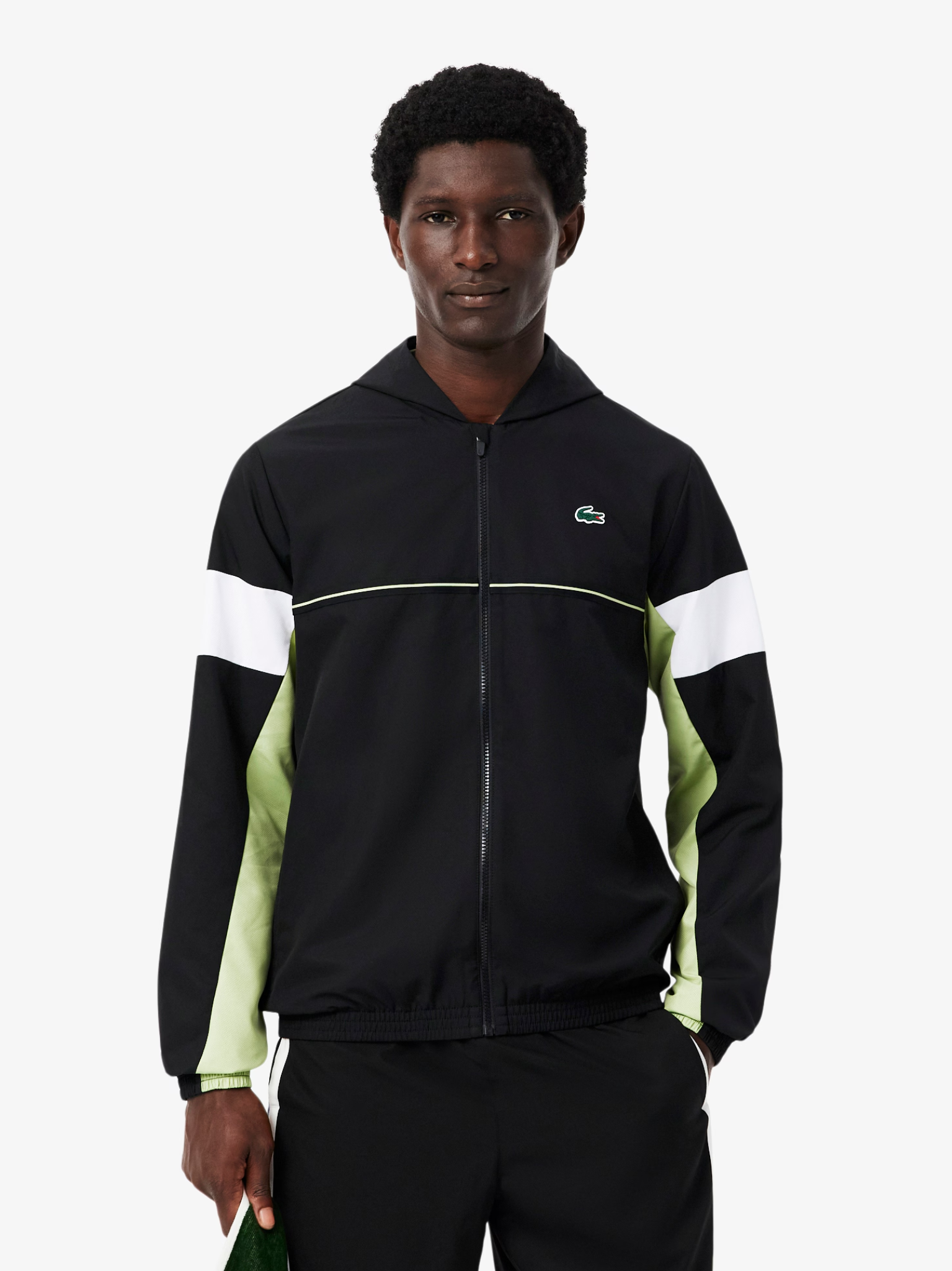 LACOSTE Sport Colour-Block Track Jacket Black