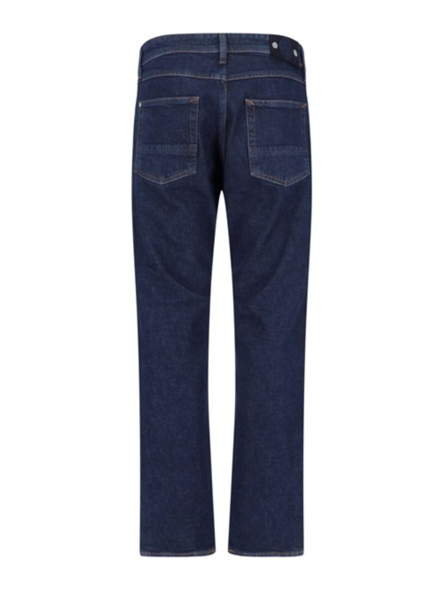 STONE ISLAND Logo Patch Slim Fit Jeans Blue