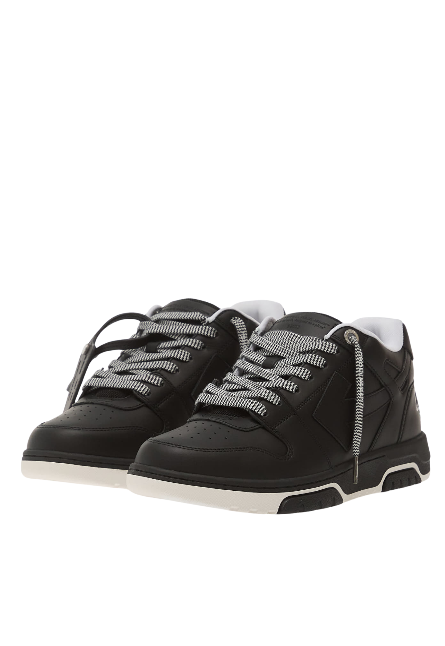 OFF WHITE MENS Out Of Office Sneakers Black/Black