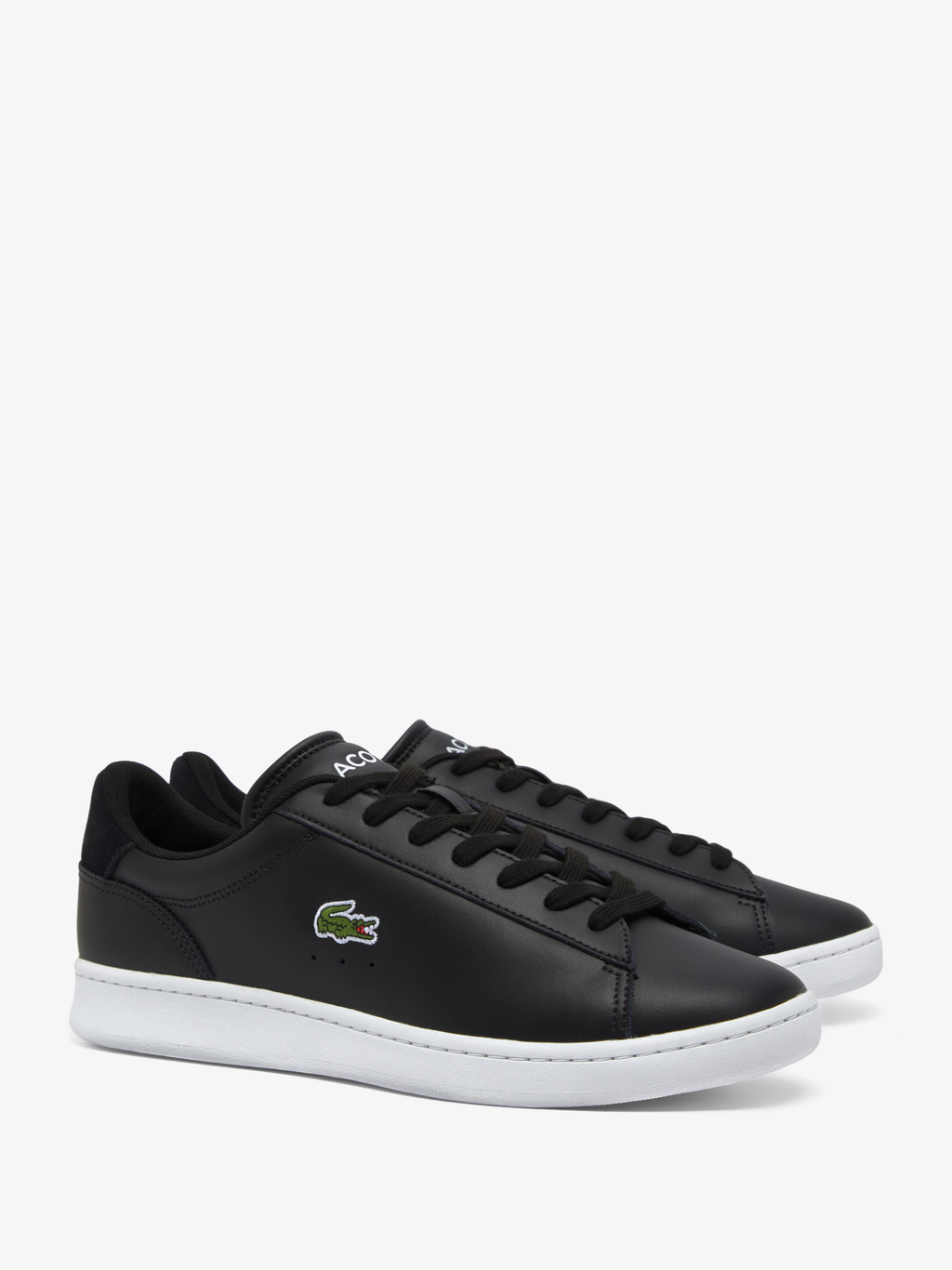 LACOSTE Carnaby Set Leather Sneakers Black/White