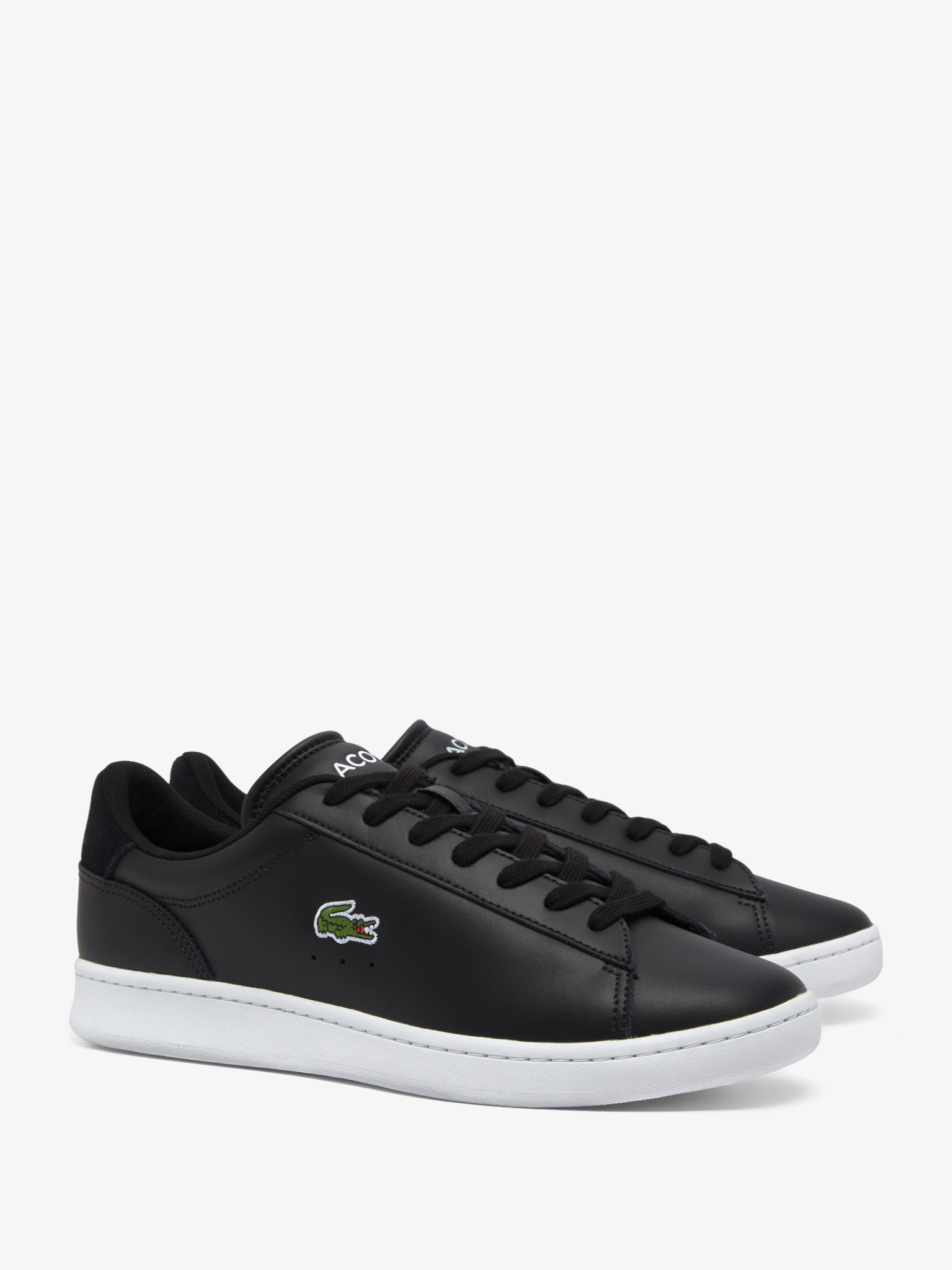 LACOSTE Carnaby Set Leather Sneakers Black/White